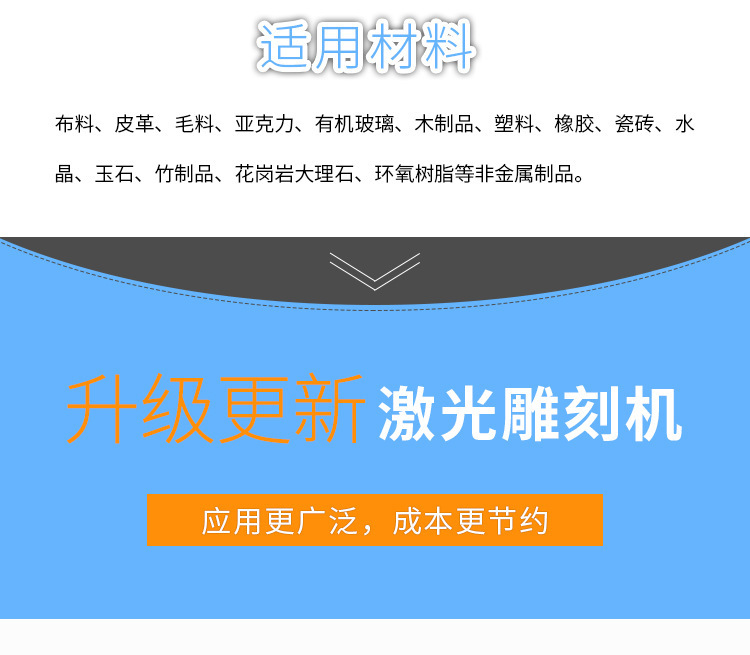 激光自动裁床 皮革皮料布料玩具雕刻机激光切割机